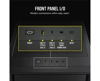 Корпус Corsair iCUE 4000D RGB Airflow Black (CC-9011240-WW)