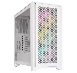 Корпус Corsair iCUE 4000D RGB Airflow White (CC-9011241-WW)