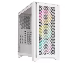 Корпус Corsair iCUE 4000D RGB Airflow White (CC-9011241-WW)