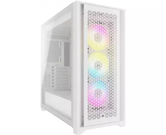 Корпус Corsair iCUE 5000D RGB AirFlow Tempered Glass White без БП (CC-9011243-WW)