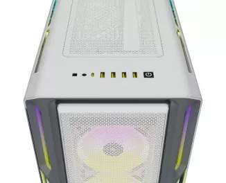 Корпус Corsair iCUE 5000T RGB Tempered Glass White (CC-9011231-WW)