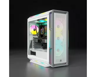 Корпус Corsair iCUE 5000T RGB Tempered Glass White (CC-9011231-WW)
