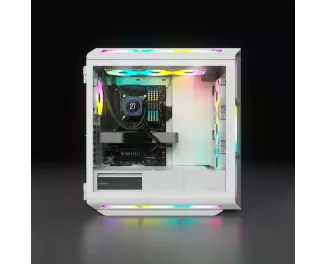 Корпус Corsair iCUE 5000T RGB Tempered Glass White (CC-9011231-WW)