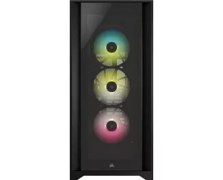 Корпус Corsair iCUE 5000X RGB Tempered Glass Black (CC-9011212-WW) без БП