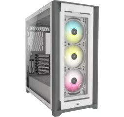 Корпус Corsair iCUE 5000X RGB Tempered Glass White (CC-9011213-WW) без БП