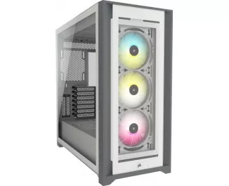 Корпус Corsair iCUE 5000X RGB Tempered Glass White (CC-9011213-WW) без БП