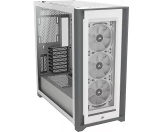 Корпус Corsair iCUE 5000X RGB Tempered Glass White (CC-9011213-WW) без БП