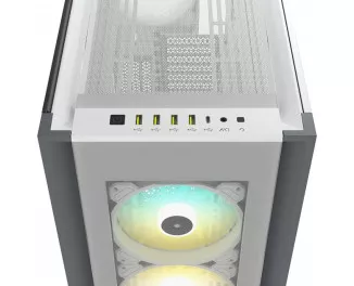 Корпус Corsair iCUE 7000X RGB Tempered Glass White (CC-9011227-WW) без БП