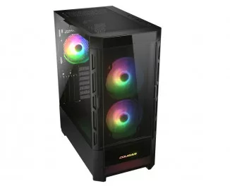 Корпус Cougar Duoface RGB Black без БП