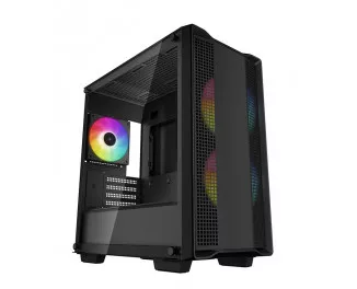 Корпус DeepCool CC360 ARGB Black (R-CC360-BKAPM3-G-1) без БП