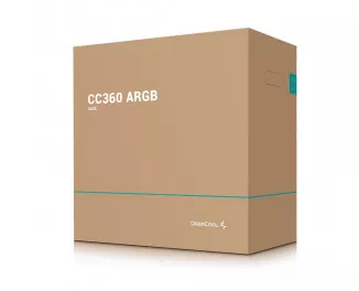 Корпус DeepCool CC360 ARGB Black (R-CC360-BKAPM3-G-1) без БП