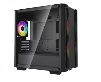 Корпус DeepCool CC360 ARGB Black (R-CC360-BKAPM3-G-1) без БП