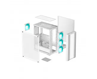 Корпус DeepCool CC560 V2 White (R-CC560-WHGAA4-G-2) без БП