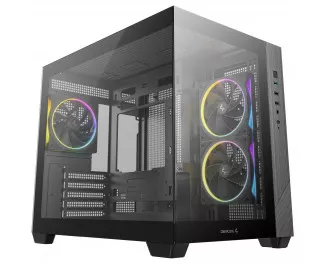 Корпус DeepCool CG330 3F Black (R-CG330-BKNGM3-G) без БП