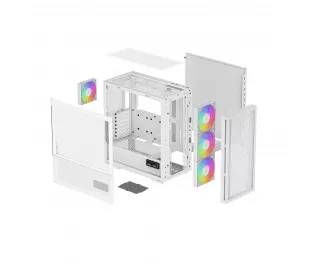 Корпус DeepCool CH560 Digital White (R-CH560-WHAPE4D-G-1) без БП
