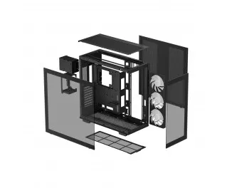 Корпус DeepCool CH780 Black (R-CH780-BKADE41-G-1) без БП