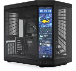 Корпус Hyte Y70 Touch Infinite Pitch Black (CS-HYTE-Y70TTI-BB) без БП