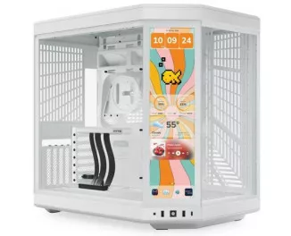 Корпус Hyte Y70 Touch Infinite Snow White (CS-HYTE-Y70TTI-WW) без БП
