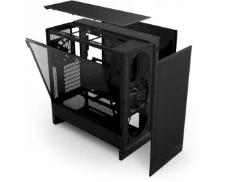 Корпус NZXT H5 Flow Black (CC-H52FB-01) без БЖ