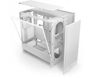 Корпус NZXT H5 Flow White (CC-H52FW-01) без БЖ