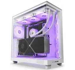 Корпус NZXT H6 Flow RGB All White (CC-H61FW-R1)