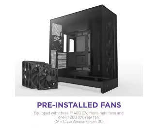 Корпус NZXT H9 Flow Black без БП (CM-H92FB-01)