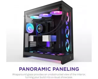 Корпус NZXT H9 Flow RGB+ Black (CM-H92FB-P1)