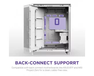 Корпус NZXT H9 Flow White без БП (CM-H92FW-01)