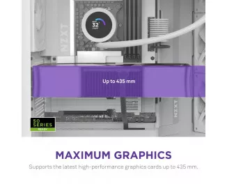 Корпус NZXT H9 Flow White без БП (CM-H92FW-01)
