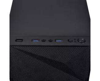 Корпус Prologix E113 Tempered Glass&Mesh Black