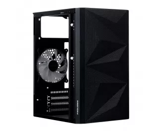 Корпус Prologix E113 Tempered Glass&Mesh Black