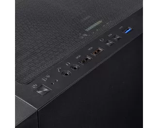 Корпус Prologix E123 Tempered Glass&Mesh Black