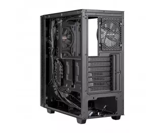 Корпус Prologix E123 Tempered Glass&Mesh Black