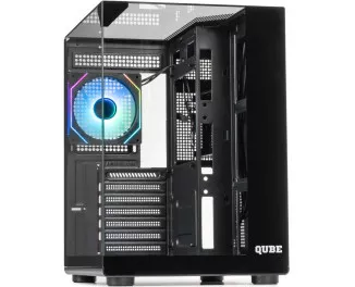 Корпус QUBE AQUARIUM ARGB Black (AQUARIUM_GBNU3)