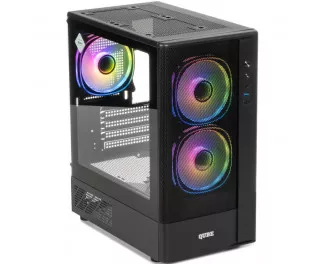 Корпус QUBE GEON ARGB Black (GEON_GBNU3)
