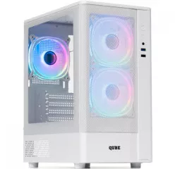 Корпус QUBE GEON ARGB White (GEON_GWNU3)