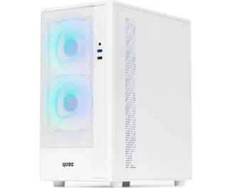 Корпус QUBE GEON ARGB White (GEON_GWNU3)
