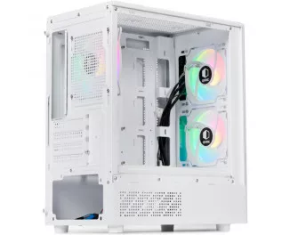 Корпус QUBE GEON ARGB White (GEON_GWNU3)