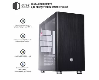 Корпус QUBE V9 Black (QBV9M_WBNU3)