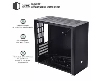 Корпус QUBE V9 Black (QBV9M_WBNU3)