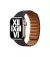 Кожаный ремешок для Apple Watch 38/40/41mm Apple Leather Link Ink - S/M (MP833)