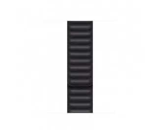 Кожаный ремешок для Apple Watch 38/40/41mm Apple Leather Link Ink - S/M (MP833)