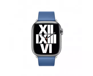 Шкіряний ремінець для Apple Watch 38/40/41mm Apple Modern Buckle Azure - Small (MP8G3)