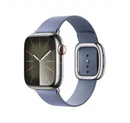 Кожаный ремешок для Apple Watch 38/40/41mm Apple Modern Buckle Lavender Blue - Small (MUHA3)