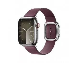 Кожаный ремешок для Apple Watch 38/40/41mm Apple Modern Buckle Mulberry - Medium (MUH83)
