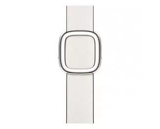 Шкіряний ремінець для Apple Watch 41mm Apple Modern Buckle Chalk - Medium (ML7H3)