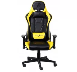 Крісло для геймерів 1stPlayer FK2 Black-Yellow