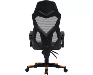 Крісло для геймерів Canyon Flow MCH01 Mesh Black/Orange (CNE-MCH01)