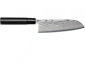 Кухня Сантоку 165 мм Tojiro Shippu Black (FD-1597)