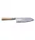 Кухня Душова кабіна Santoku 167 мм Suncraft Senzo Twisted Octagon (TO-04)
